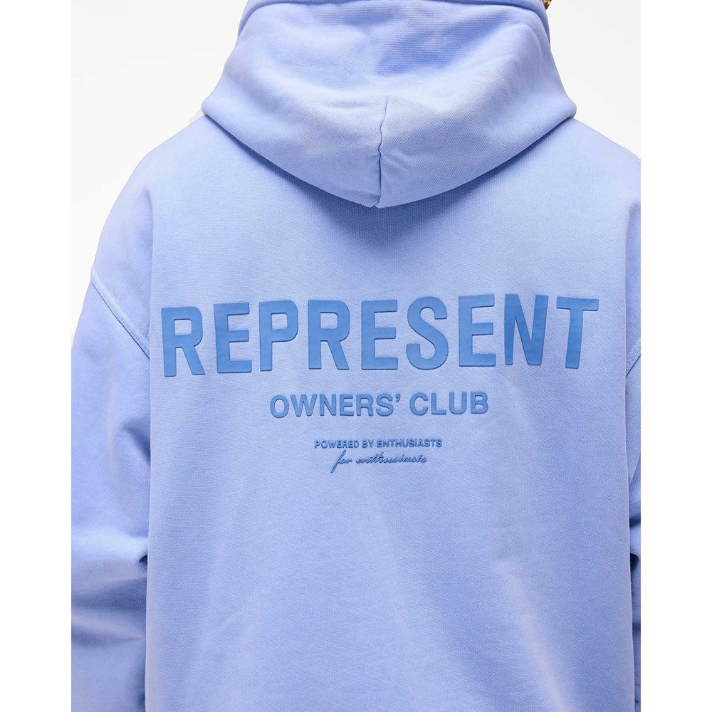 REPRESENT Owner's Club Hoodie Men's blue sweatshirt streetwear M